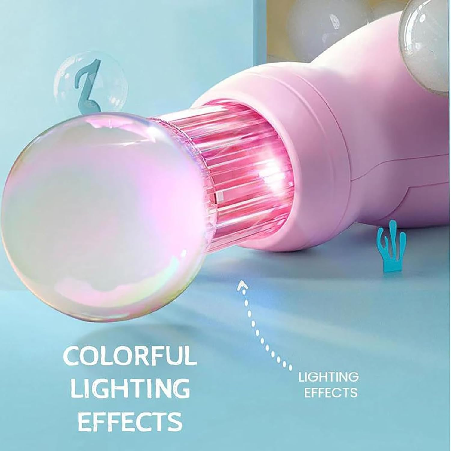 magic-fog-bubble-wand-colorful-smoke-bubble-machine-toy-for-kids kids toy in Pakistan | Zilonay