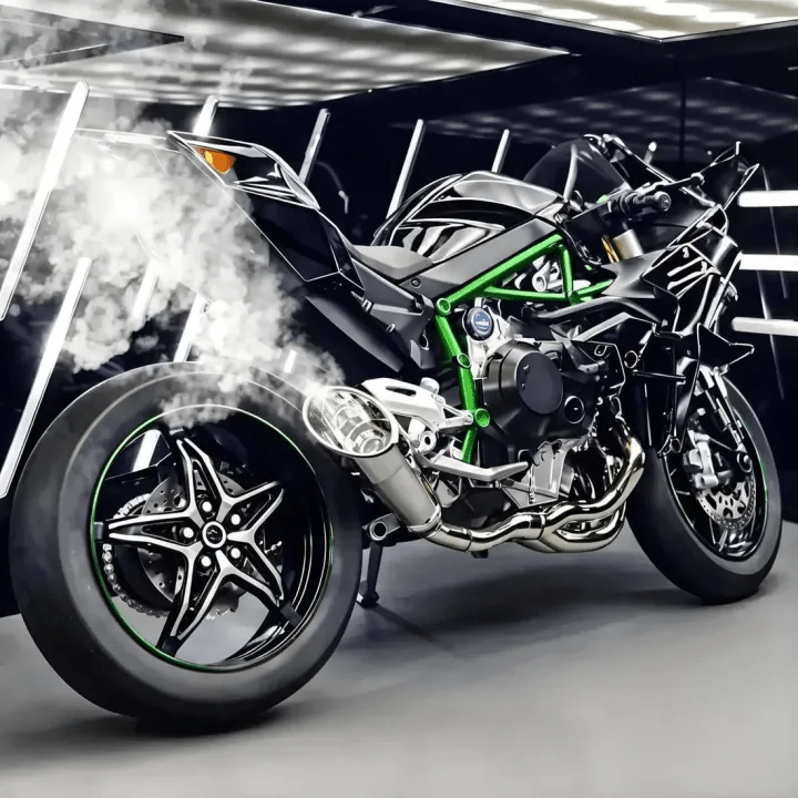 kawasaki-ninja-h2r-diecast-collection-premium-bike kids toy in Pakistan | Zilonay