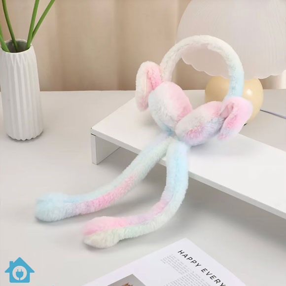 bunny-earmuffs-with-moving-ears-for-kids kids toy in Pakistan | Zilonay