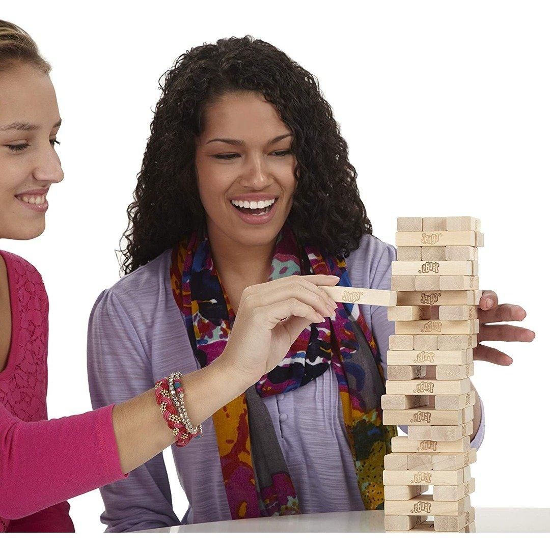 classic-jenga-wooden-stacking-tower-board-game-for-kids-adults kids toy in Pakistan | Zilonay