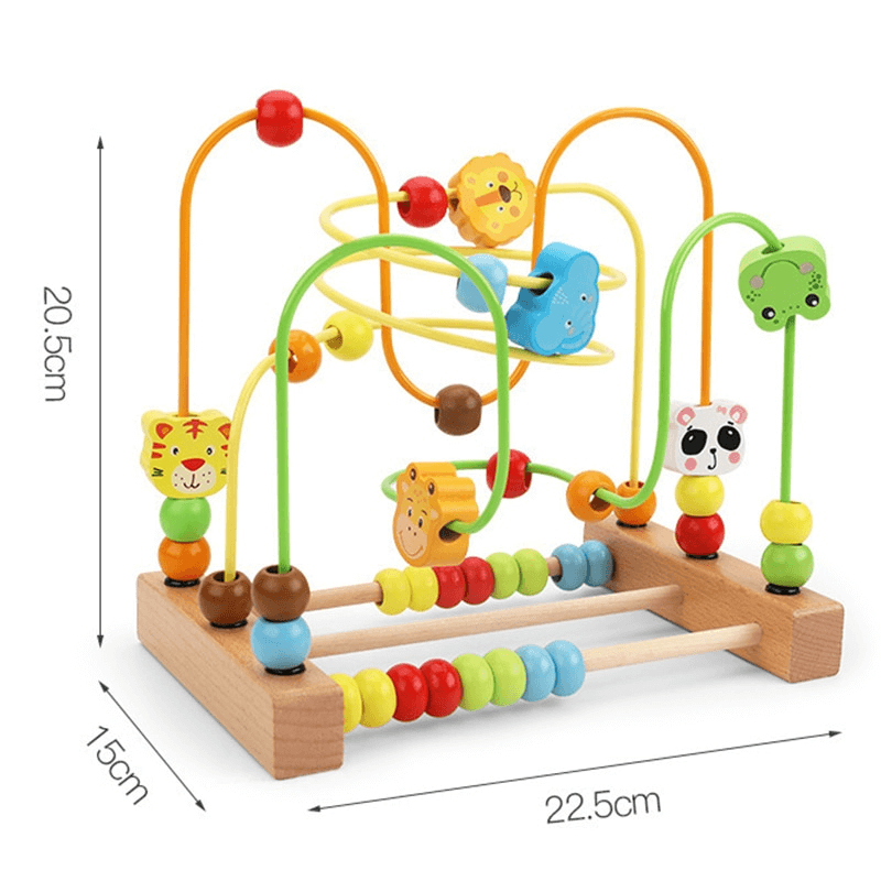 wooden-bead-maze-toys-for-kids kids toy in Pakistan | Zilonay