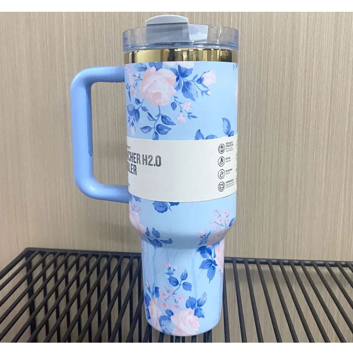 flower-design-stanley-stainless-steel-tumbler kids toy in Pakistan | Zilonay