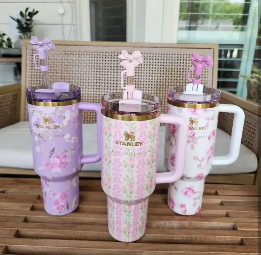 flower-design-stanley-stainless-steel-tumbler kids toy in Pakistan | Zilonay