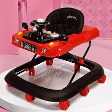 Car Shape Baby Walker with Music