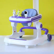 Rotating 6 x Wheel Musical Walker
