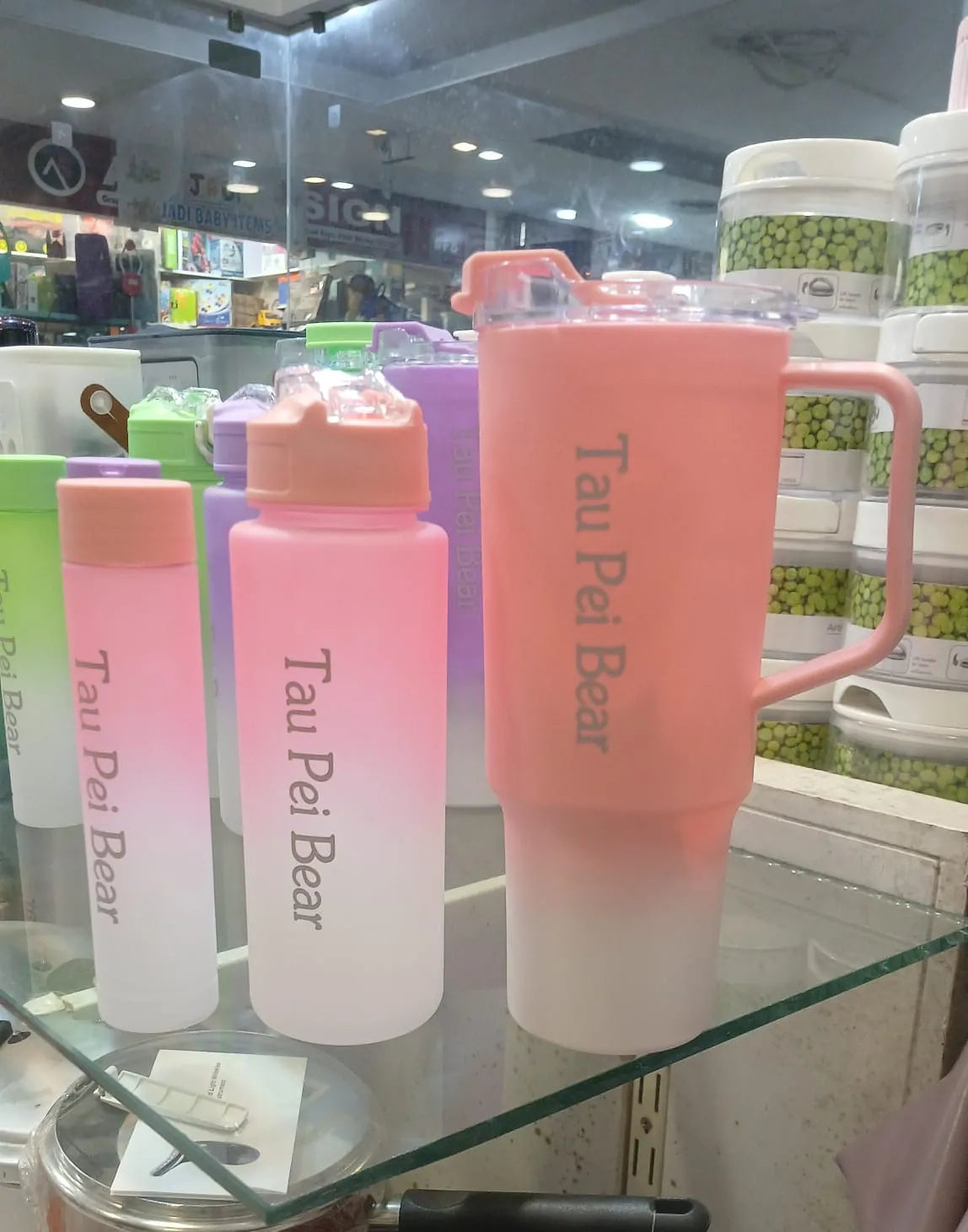 Pack of 3 Tumbler Water Bottles