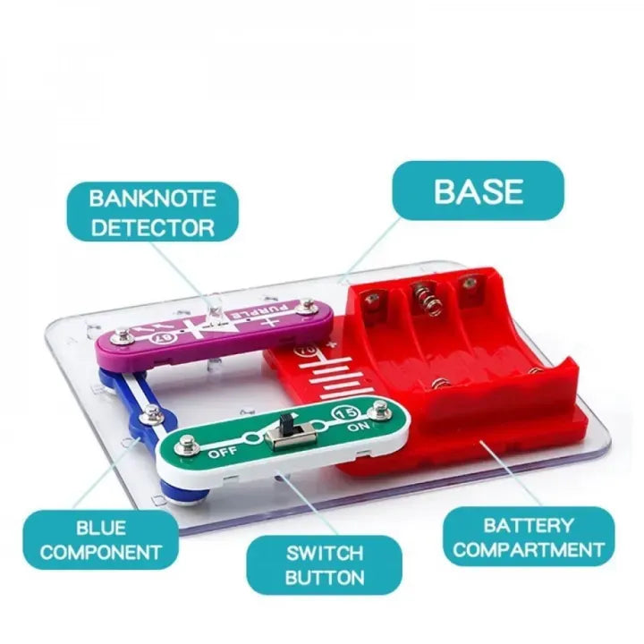 money-detector-led-science-experiment-kit-for-kids kids toy in Pakistan | Zilonay