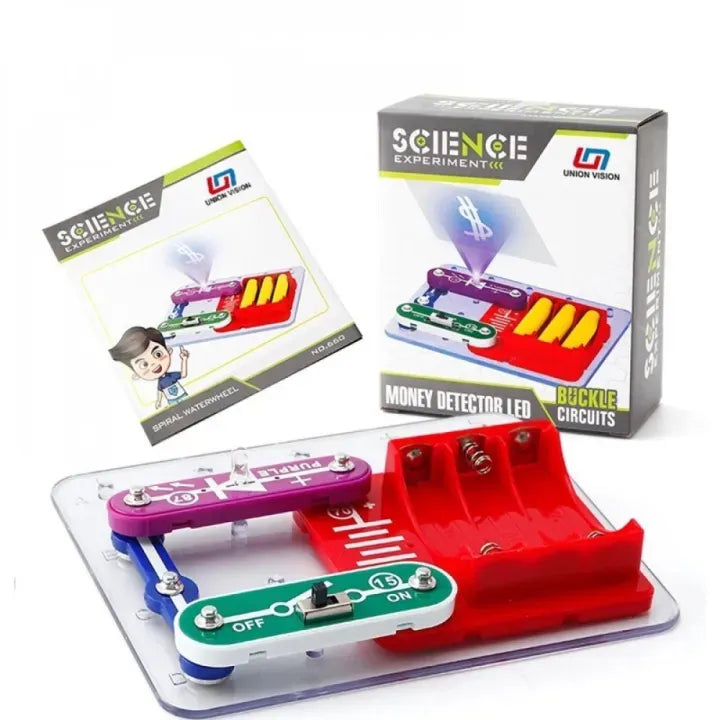 money-detector-led-science-experiment-kit-for-kids kids toy in Pakistan | Zilonay