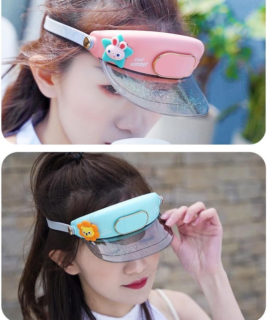 sun-protector-cute-hat-with-cooling-fan kids toy in Pakistan | Zilonay
