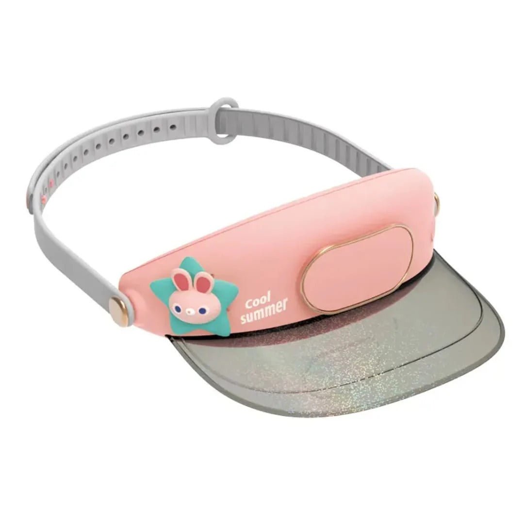 sun-protector-cute-hat-with-cooling-fan kids toy in Pakistan | Zilonay