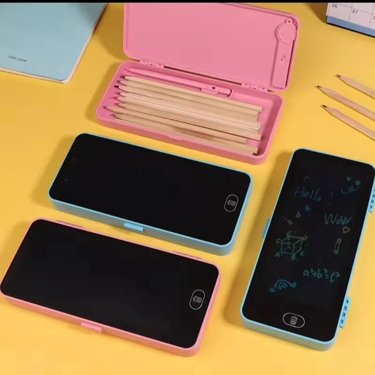 lcd-writing-tablet-pencil-box kids toy in Pakistan | Zilonay