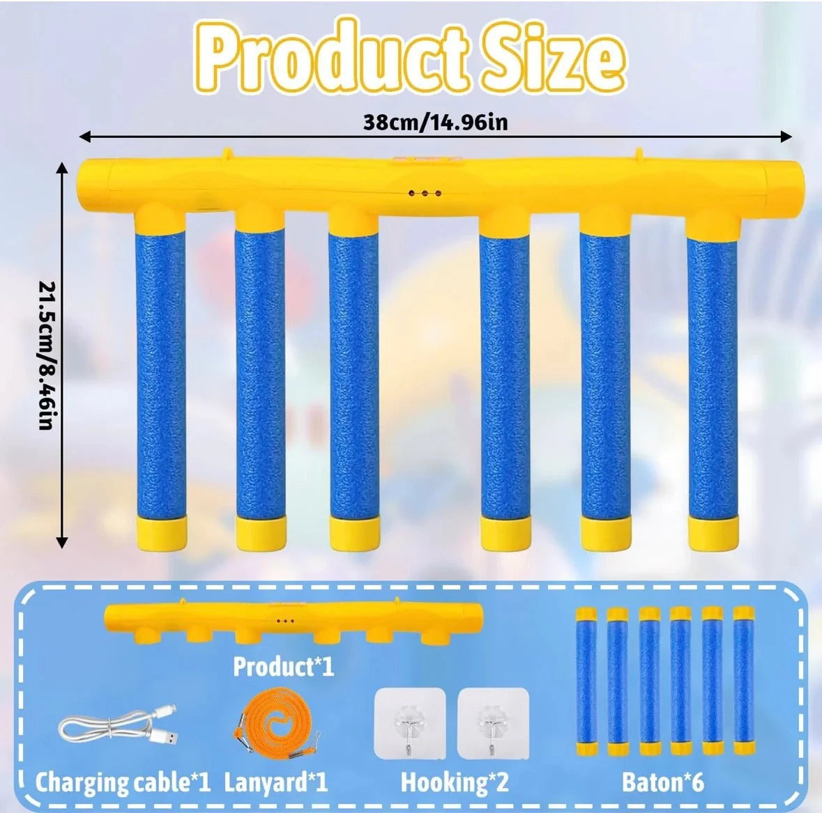 Hand Speed Reflex Challenge Rechargeable Game