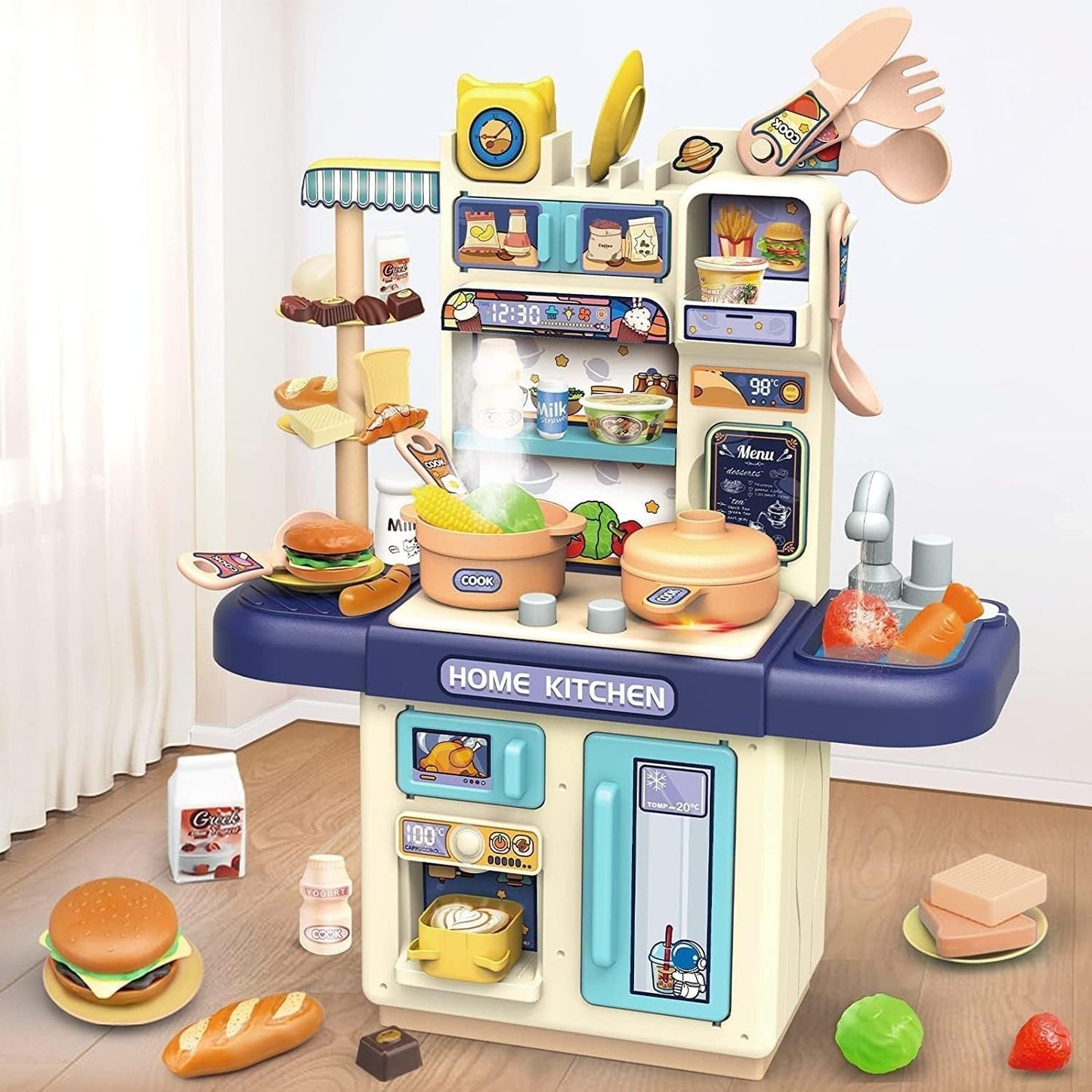 kitchen-playset-with-realistic-steam-and-light kids toy in Pakistan | Zilonay