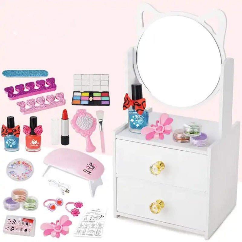 diy-dressing-table-set-for-girls-21-pcs kids toy in Pakistan | Zilonay