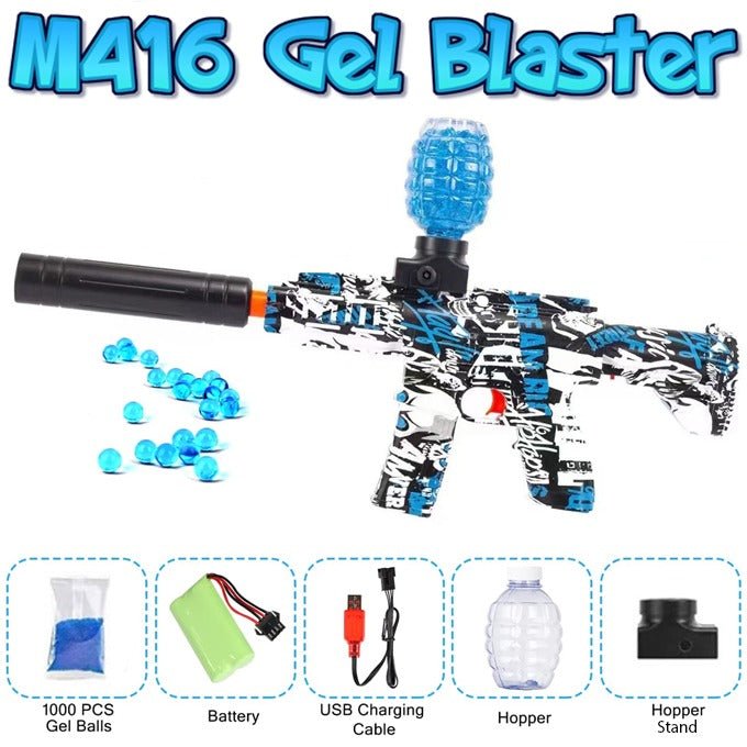 m416-gel-blaster-rechargeable-electric-gun kids toy in Pakistan | Zilonay