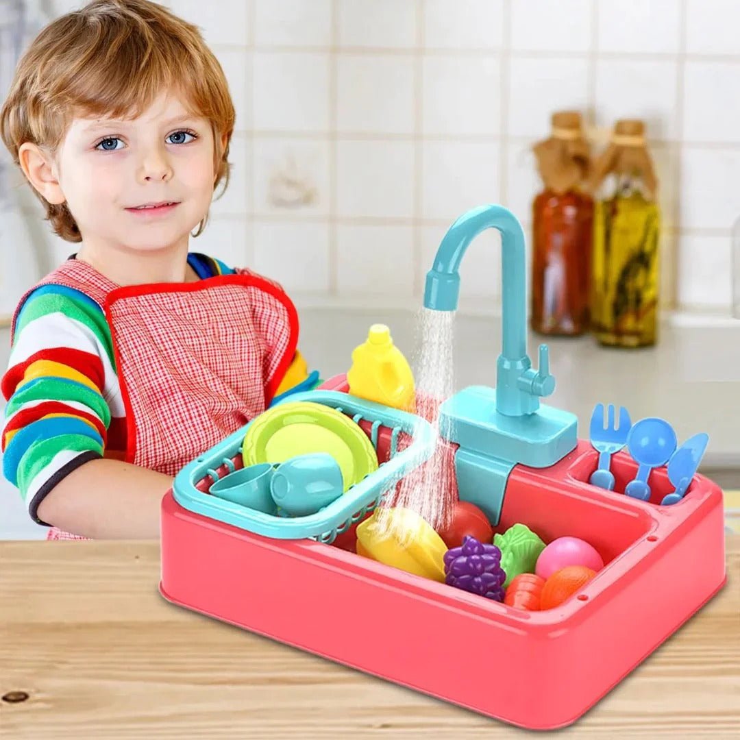 kitchen-sink-play-set-with-running-water kids toy in Pakistan | Zilonay