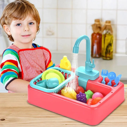 kitchen-sink-play-set-with-running-water kids toy in Pakistan | Zilonay