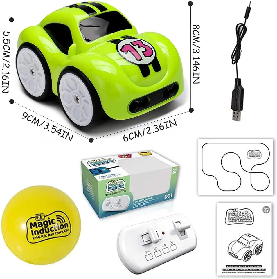 mini-remote-induction-car-smart-electric-racing-toy-for-kids kids toy in Pakistan | Zilonay