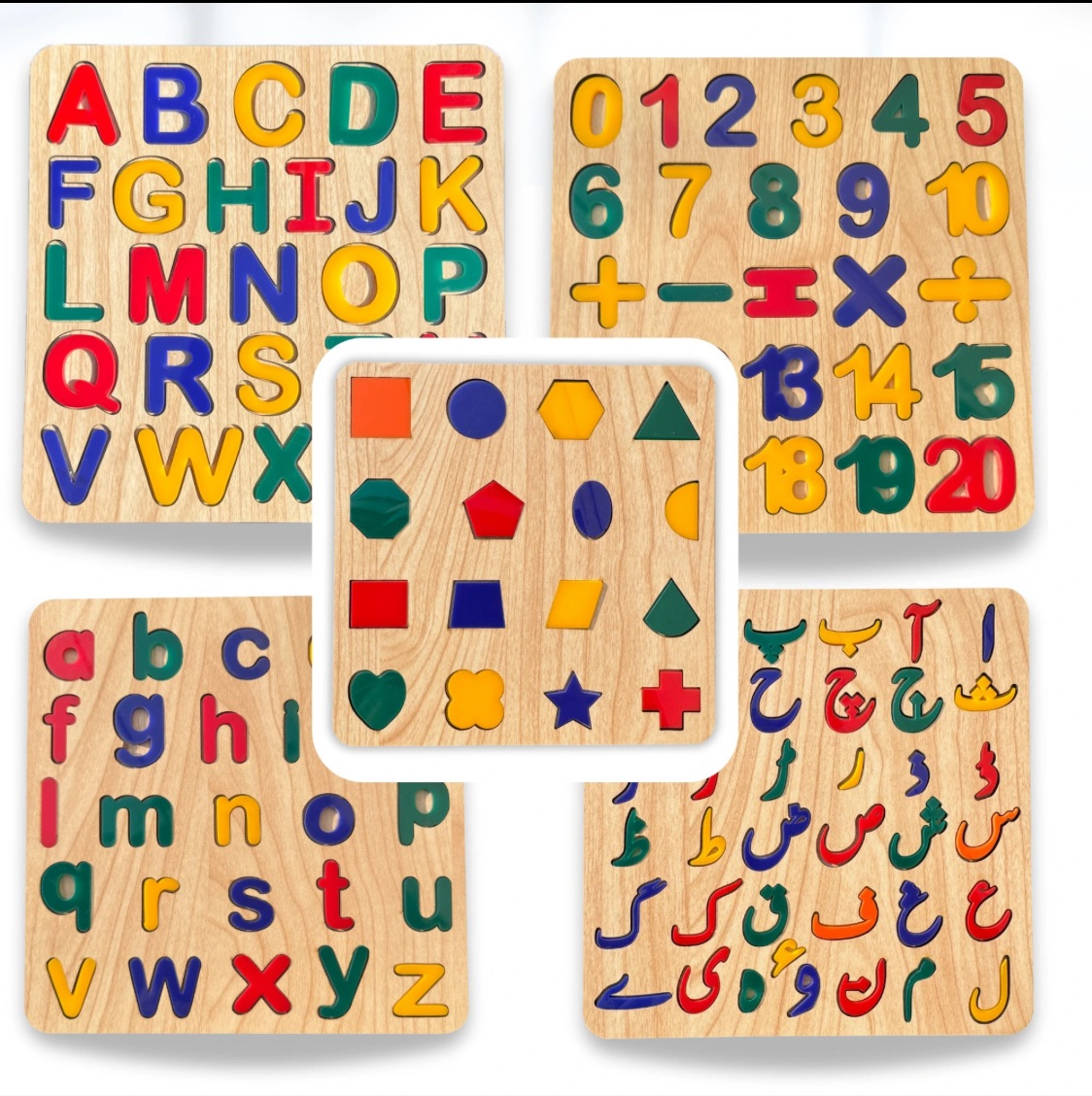 wooden-educational-learning-colorful-puzzle-board-for-kids kids toy in Pakistan | Zilonay