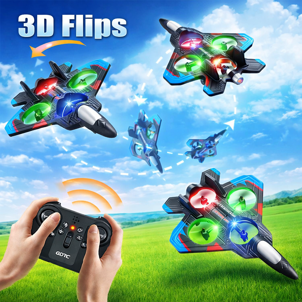Zilonay premium rechargeable RC fighter combat aircraft with 360 flip