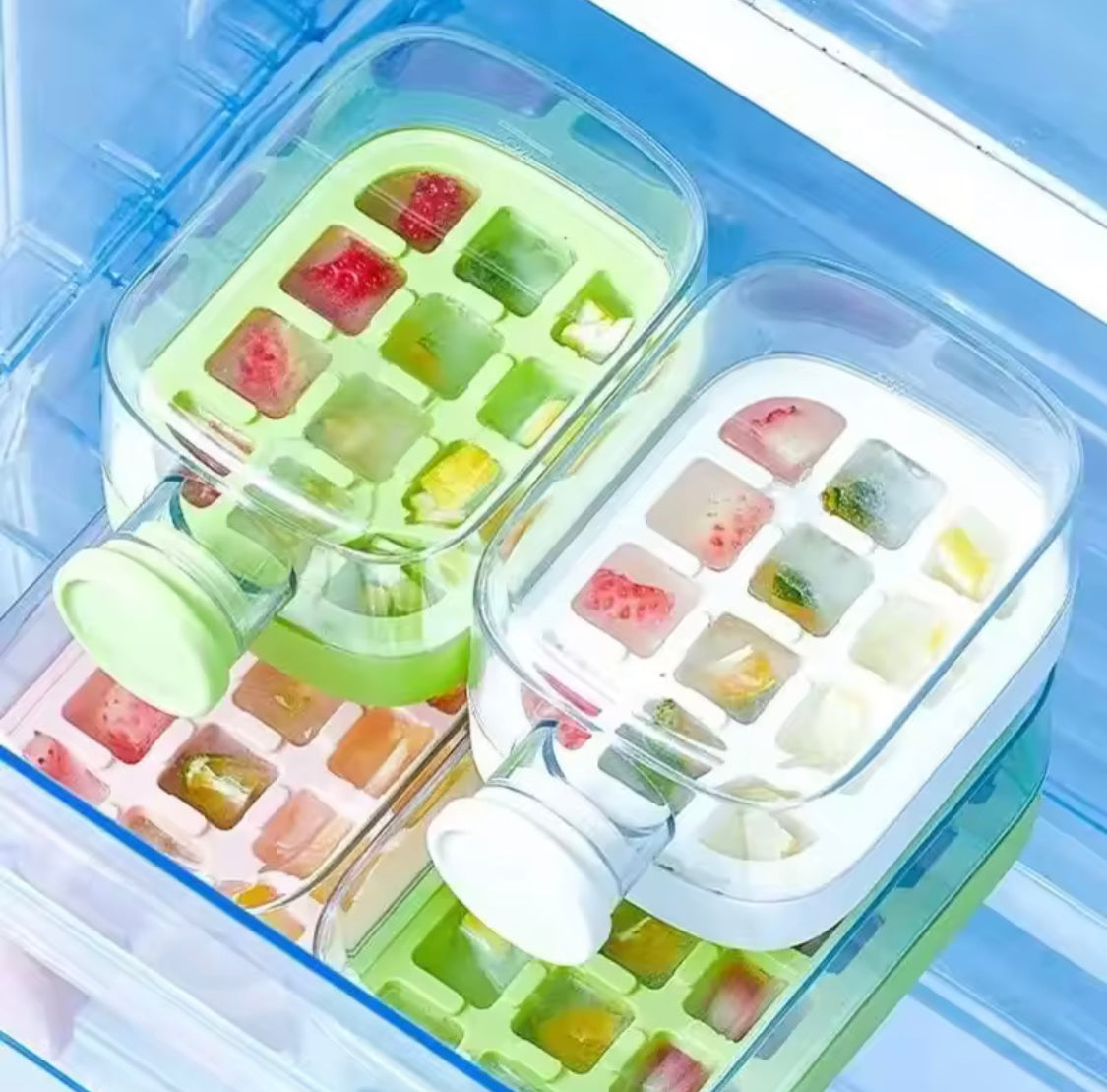 Portable travel ice maker cup for cold drinks by Zilonay